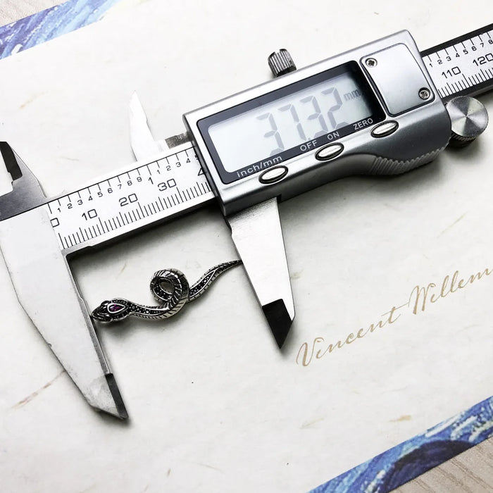 925 Sterling Silver Boho Snake Pendant Summer Protection Gift For Women