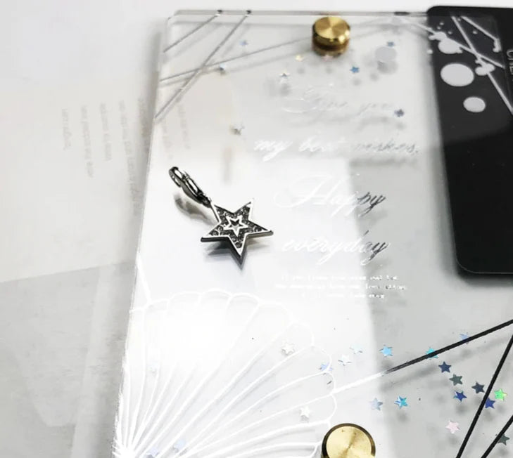 925 Sterling Silver Star & Lighthouse Charm Necklace Fashion Jewelry For Women