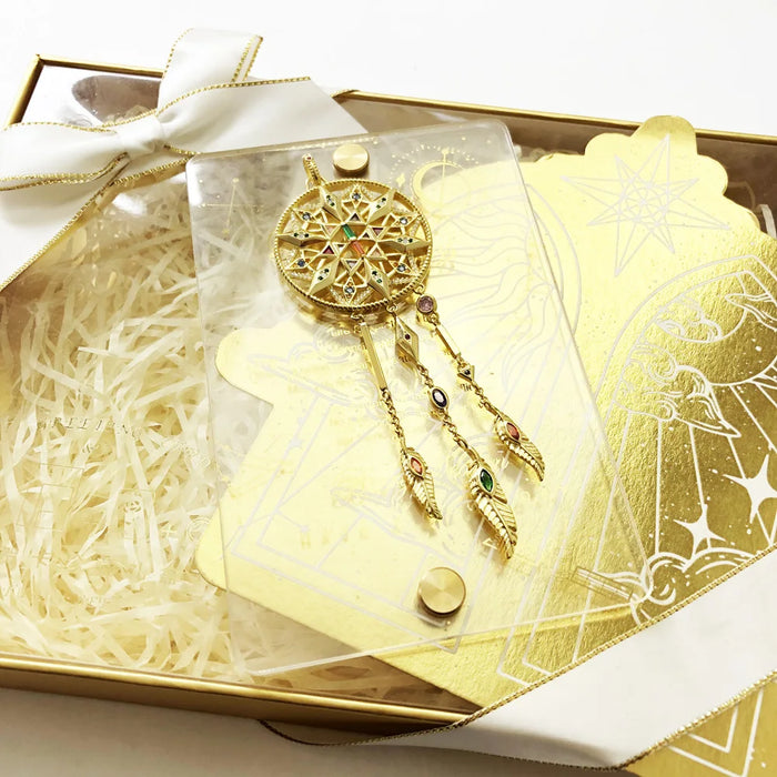 925 Sterling Silver Large Lucky Dreamcatcher Pendant Fine S Gift For Women