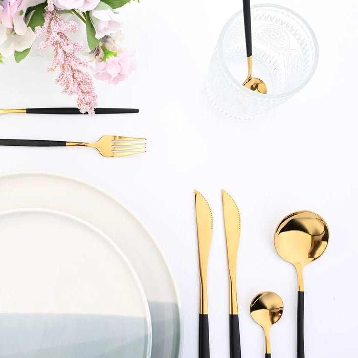 24 Piece Stainless Steel Cutlery Set For 6