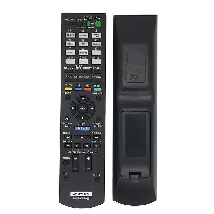 For Sony Home Theatre System Str-Ct550 Str-Ct550Wt Hts-S380 Strks380 Ht-Ct550W Rm-Aau120 Rmaau120 Remote Control