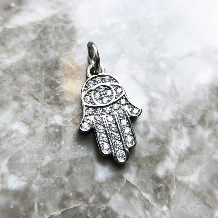 925 Sterling Silver Fatima H & Pendant Fashion Jewelry For Women & Men