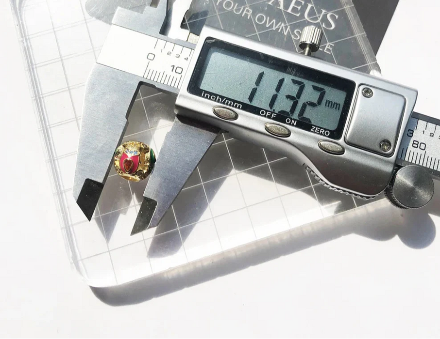 925 Sterling Silver Colourful Lucky Bug Charm Bead Jewelry