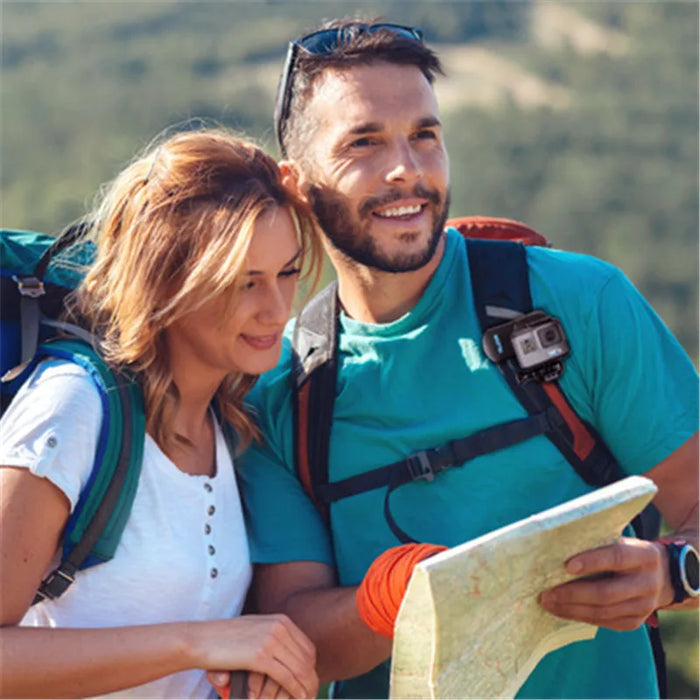 360 Degree Rotary Clip Mount For Action Cameras Compatible With Gopro Dji Osmo Xiaoyi Insta360