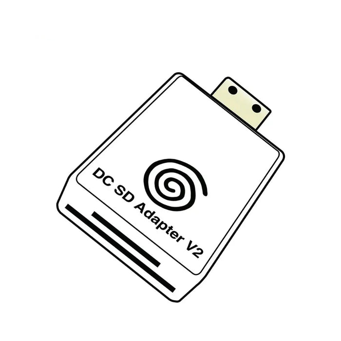 For Dreamcast Dc Sd Tf Card Adapter Reader V2 With Dreamshell Boot Loader