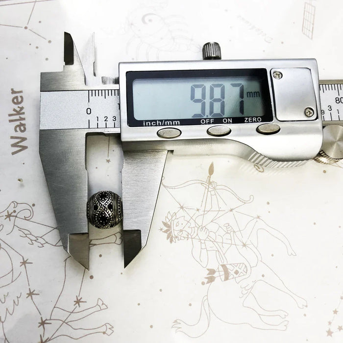 925 Sterling Silver Love Knot Wave Beads For European Jewelry Karma Charms