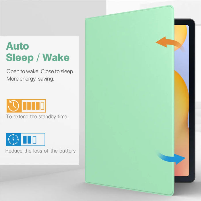 For Samsung Galaxy Tab S6 Lite 10.4 Inch 2024 / 2022 / 2020 Ultra Slim Lightweight Magnetic Stand Case