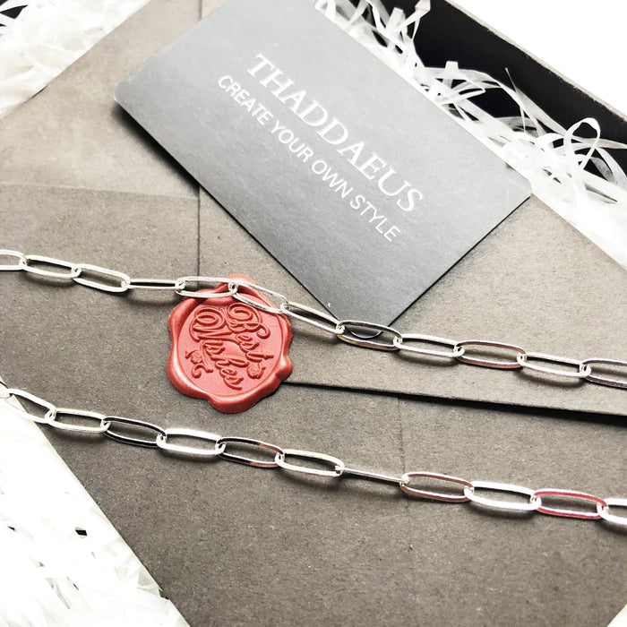 925 Sterling Silver Charm Necklace European Fashion Jewelry For Women & Men