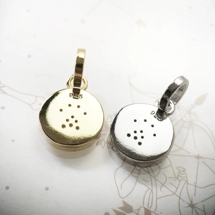 925 Sterling Silver Autumn Cat Paw Pendant Gift For Women