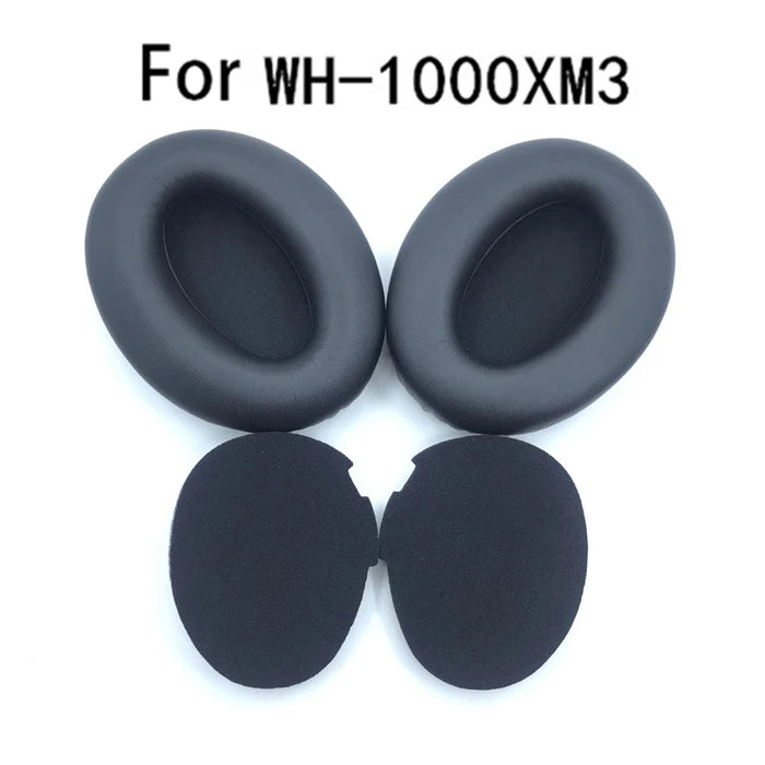 Pair of Replacement Earpads For Sony Wh 1000Xm3 Headphones Earmuff Cushions For Repair Parts