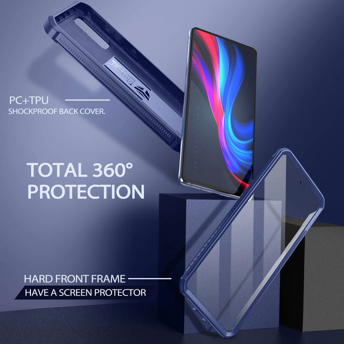 For Samsung Galaxy S20 Fe Shockproof Heavy Duty Bumper Case With Screen Protector