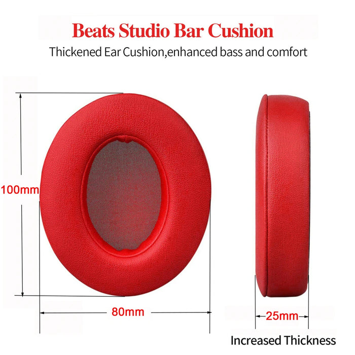 Pair of Wireless Wired Headphone Ear Pads For Beats Studio 2.0 3.0 Replacement Cushions
