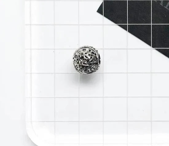 925 Sterling Silver Zodiac Sign Beads Karma Charm For European Jewelry Women & Men