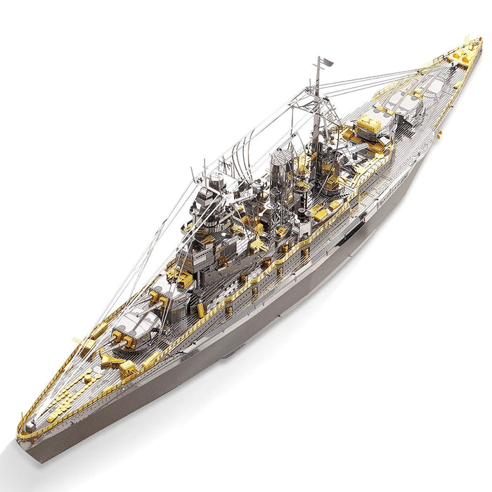 3D Metal Puzzle Model Nagato Battleship Kit For Adults
