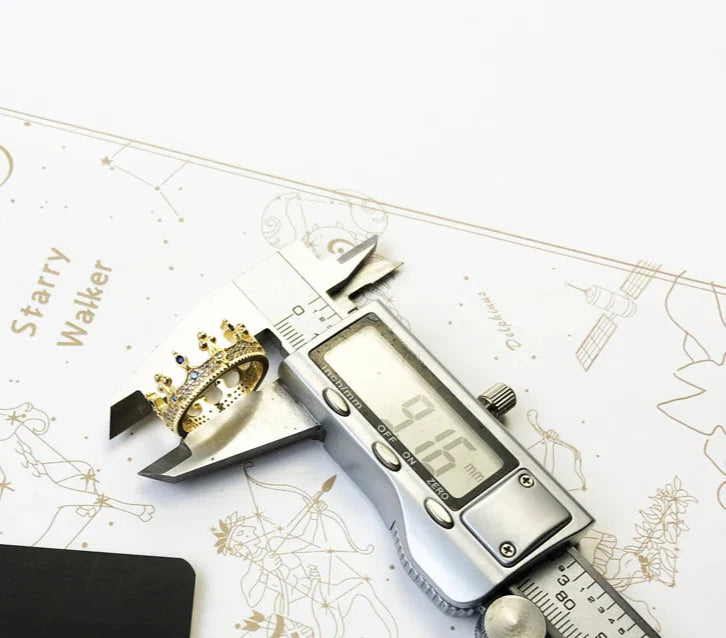 925 Sterling Silver Vintage Royal Crown Ring Romantic Gift Boho