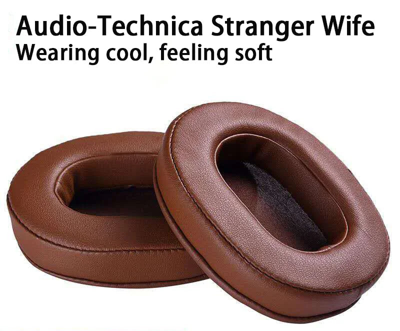 Pair of Premium Ear Cushions For Audio Technica Headsets