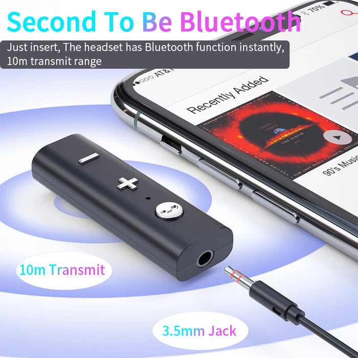 Bluetooth 5.0 Receiver For 3.5Mm Jack Earphone Wireless Adapter Bluetooth Aux Audio Music Transmitter For Headphone Car