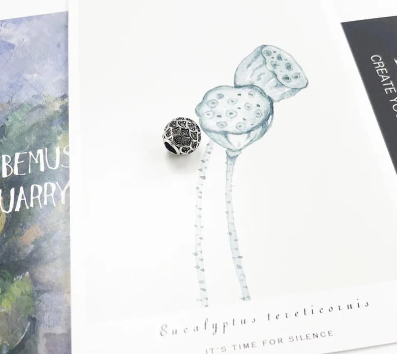 925 Sterling Silver Fish Charm With White Cz Beads Jewelry Accessory For Women & Men