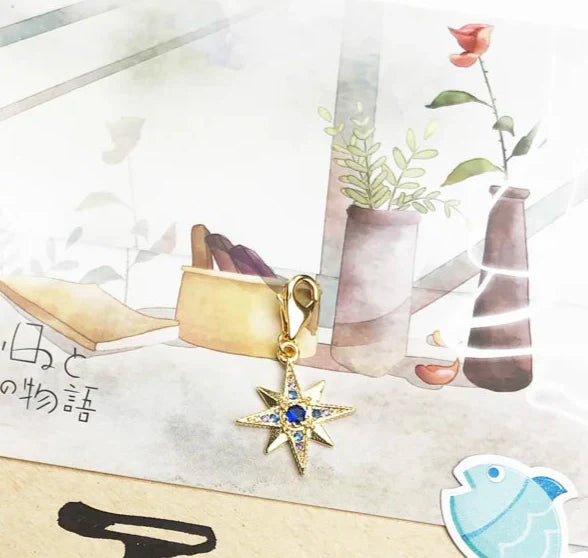 925 Sterling Silver Golden Royalty Star Charm Necklace For Women & Men