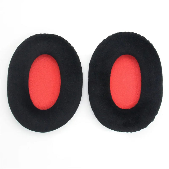 Pair of Sponge Protein Leather Ear Pads For Hyperx Cloud Ii Headphones