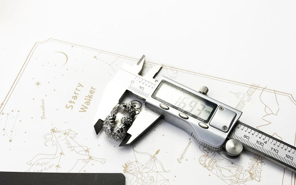 925 Sterling Silver Summer Polar Bear Pendant S Fine Jewelry For Women