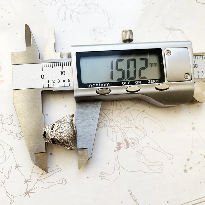 925 Sterling Silver Independence Charm Tiger Bead Europe Strength Summer Luxury Accessory For Jewelry Making