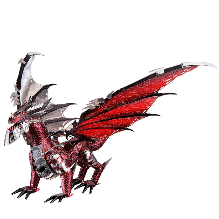 3D Metal Dragon Puzzle Kit Desktop Decor Gift