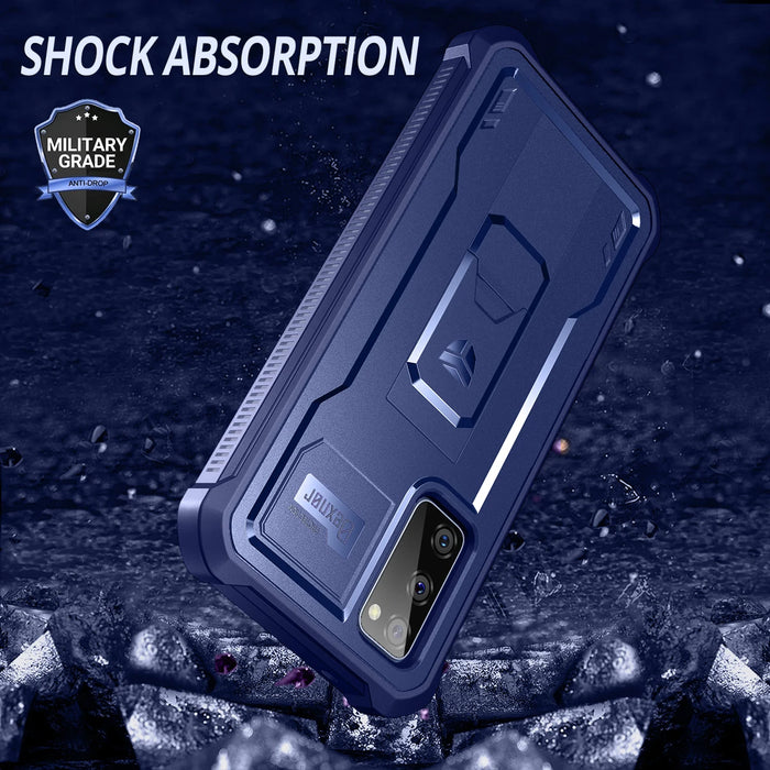 For Samsung Galaxy S20 Fe Shockproof Heavy Duty Bumper Case With Screen Protector