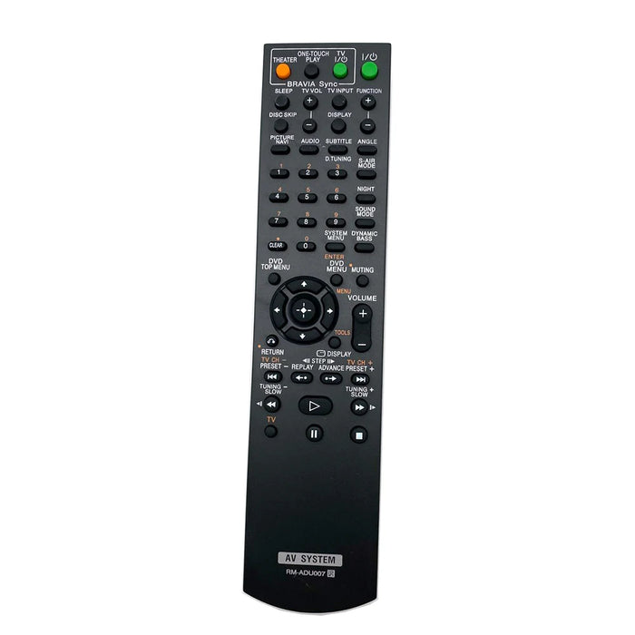 For Sony Rm-Adu007 Hcd-Hdx576Wf Hcd-Hdx589W Hcd-Hdz273 Hcd-Hdz278 Dav-Dz860K Hcd-Dz295K Hcd-Hdz273 Av System Remote Control