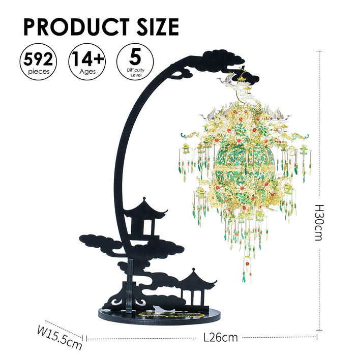 Silver Grape Sachet 3D Puzzle Kit For Adults