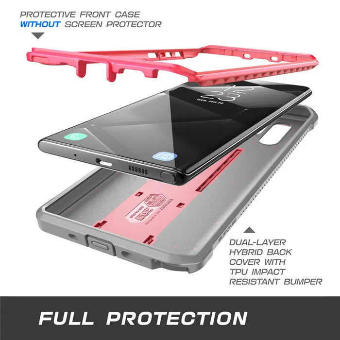 For Samsung Galaxy Note 10 2019 Release Ub Pro Full-Body Rugged Holster Case Without Built-In Screen Protector