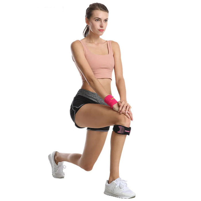Adjustable Knee Pad For Pain Relief Hiking Soccer Basketball Running