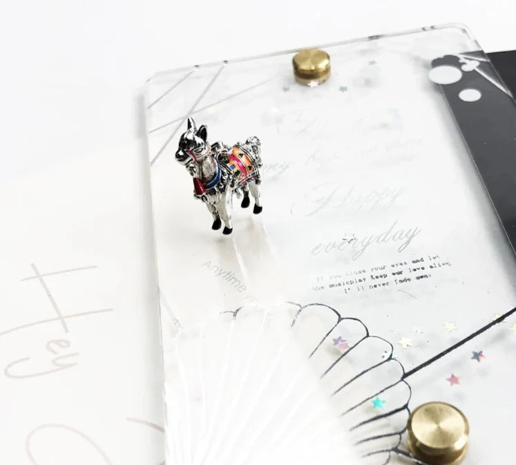 925 Sterling Silver Alpaca Llama Charm Bracelet Lucky Link Chain Jewelry For Women