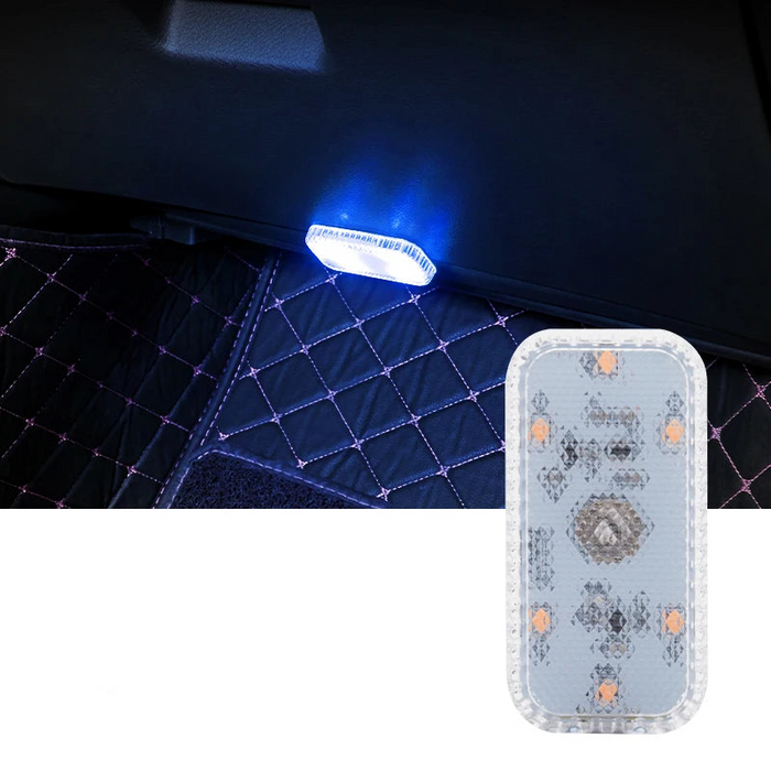 Mini Wireless Led Touch Light For Car Interior Usb Charging