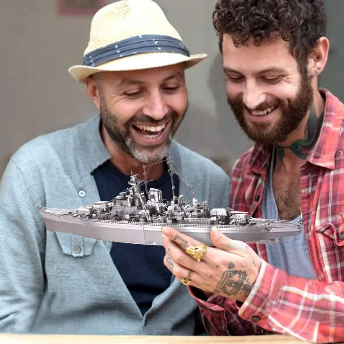 3D Battleship Bismarck Puzzle Kit Perfect Gift For Adults