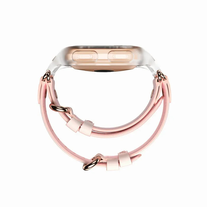 For Fitbit Versa Stylish Sporty Bumper Case & Wristband