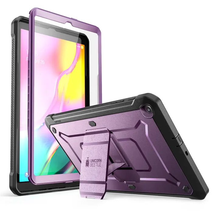 For Samsung Galaxy Tab A 10.1 2019 Release Ub Pro Full-Body Rugged Heavy Duty Case With Built-In Screen Protector