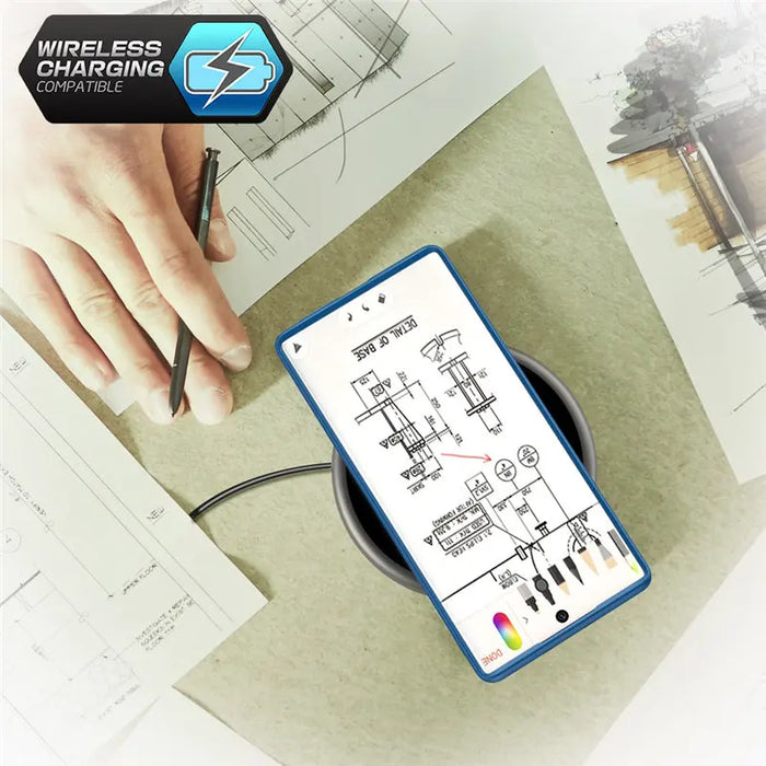 For Samsung Note 10 Ub Style Hybrid Tpu Bumper Clear Pc Case