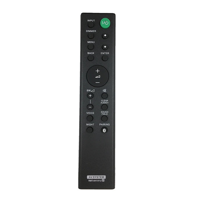 For Sony Ht-Ct380 Ht-Ct780 Sa-Ct380 Sa-Wct780 Soundbar System Remote Control Rmt-Ah101U