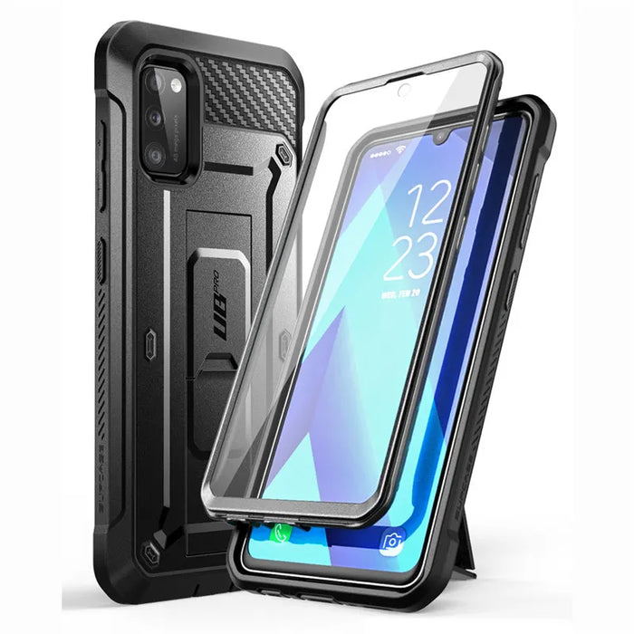 For Samsung A41 Full Body Holster 2020 Release Ub Pro Rugged Case With Built-In Screen Protector