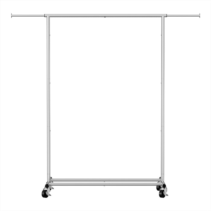 Clothes Rack Airer Rail Coat Stand Adjustable Hanger