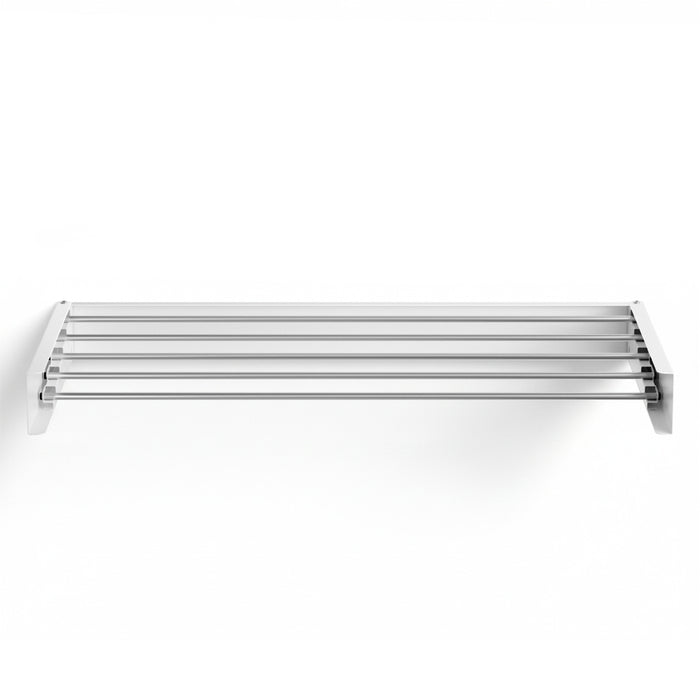 Clothes Rack Wall Mounted Airer Foldable White