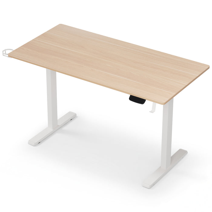 Standing Desk Motorised Touch Control Electric Oak 140cm