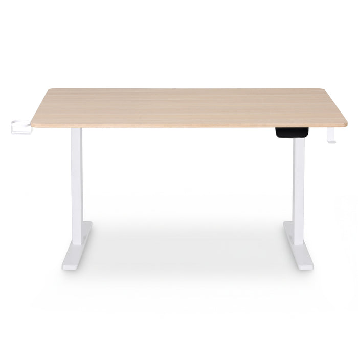 Standing Desk Motorised Touch Control Electric Oak 140cm