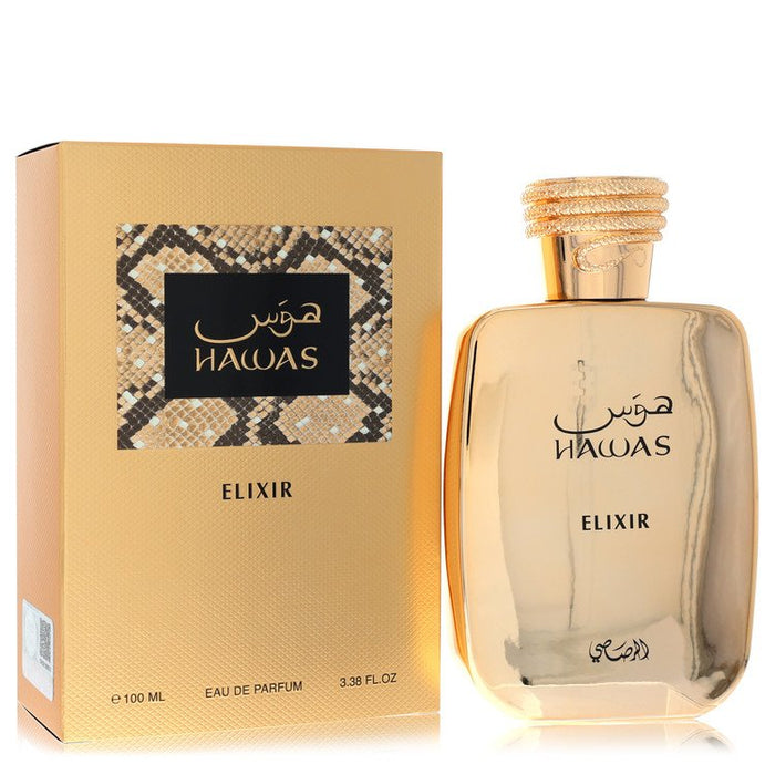 Hawas Elixir Eau De Parfum Spray By Rasasi For Men-100 Ml
