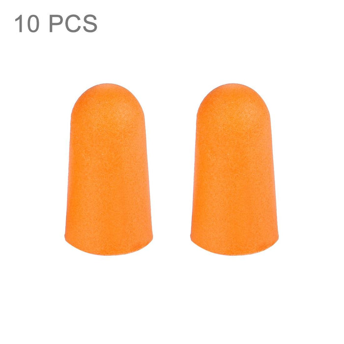 Non Toxic Orange Memory Foam Earplugs For Sleep