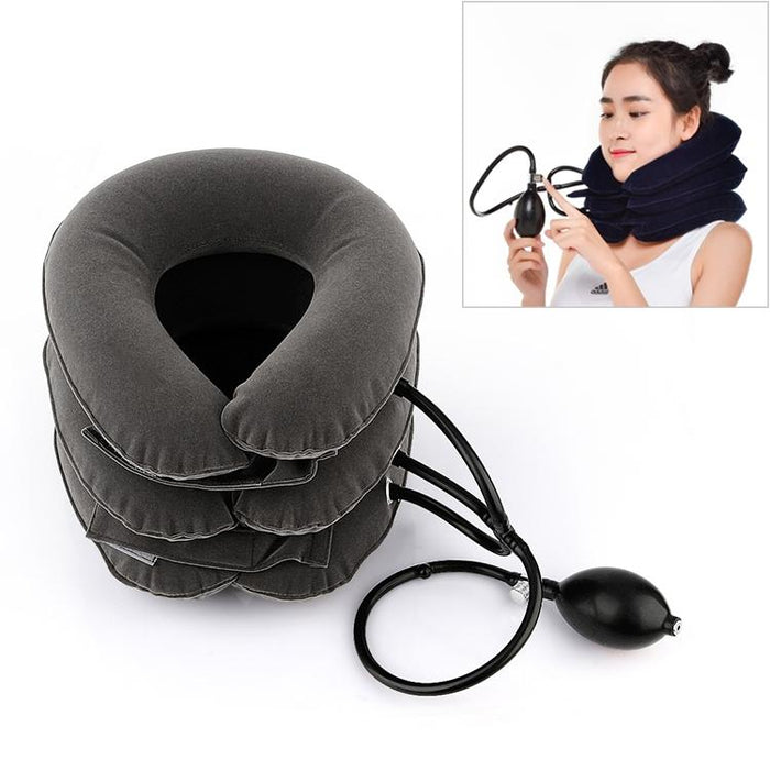Full Cashmere Cervical Traction Instrument Neck Massage & Support