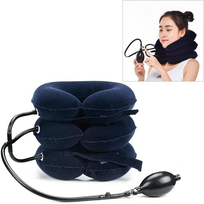 Full Cashmere Cervical Traction Instrument Neck Massage & Support
