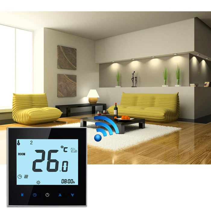 3A Wifi Touch Thermostat For Water Heating