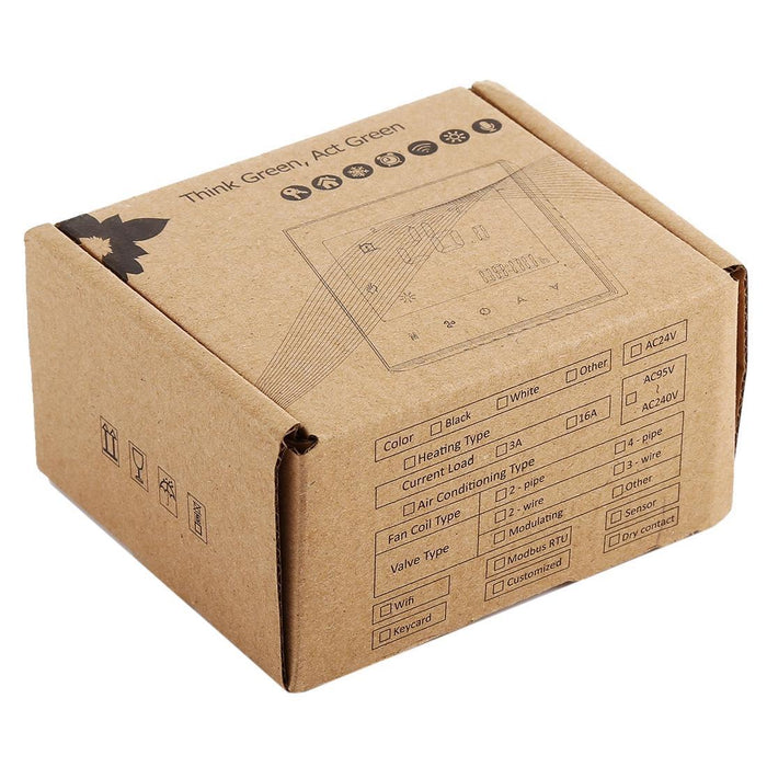 3A Wifi Touch Thermostat For Water Heating